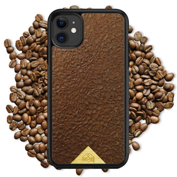 Organic Mobile Phone Case - Coffee