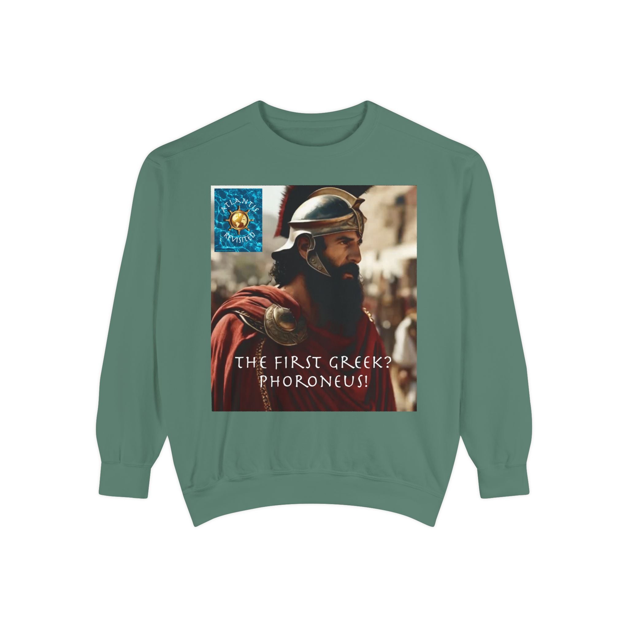 Unisex Garment-Dyed Sweatshirt -- Solon and Sonchis