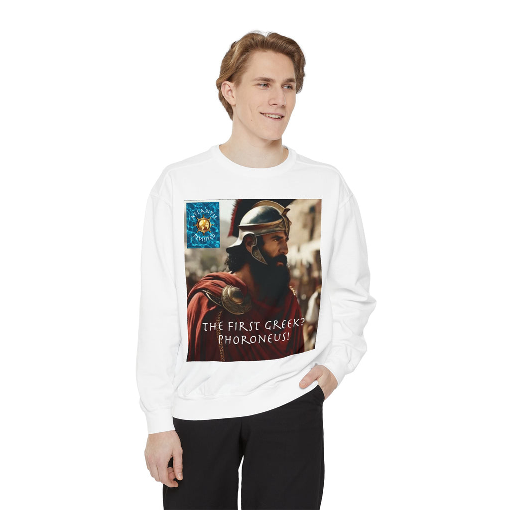Unisex Garment-Dyed Sweatshirt -- Solon and Sonchis