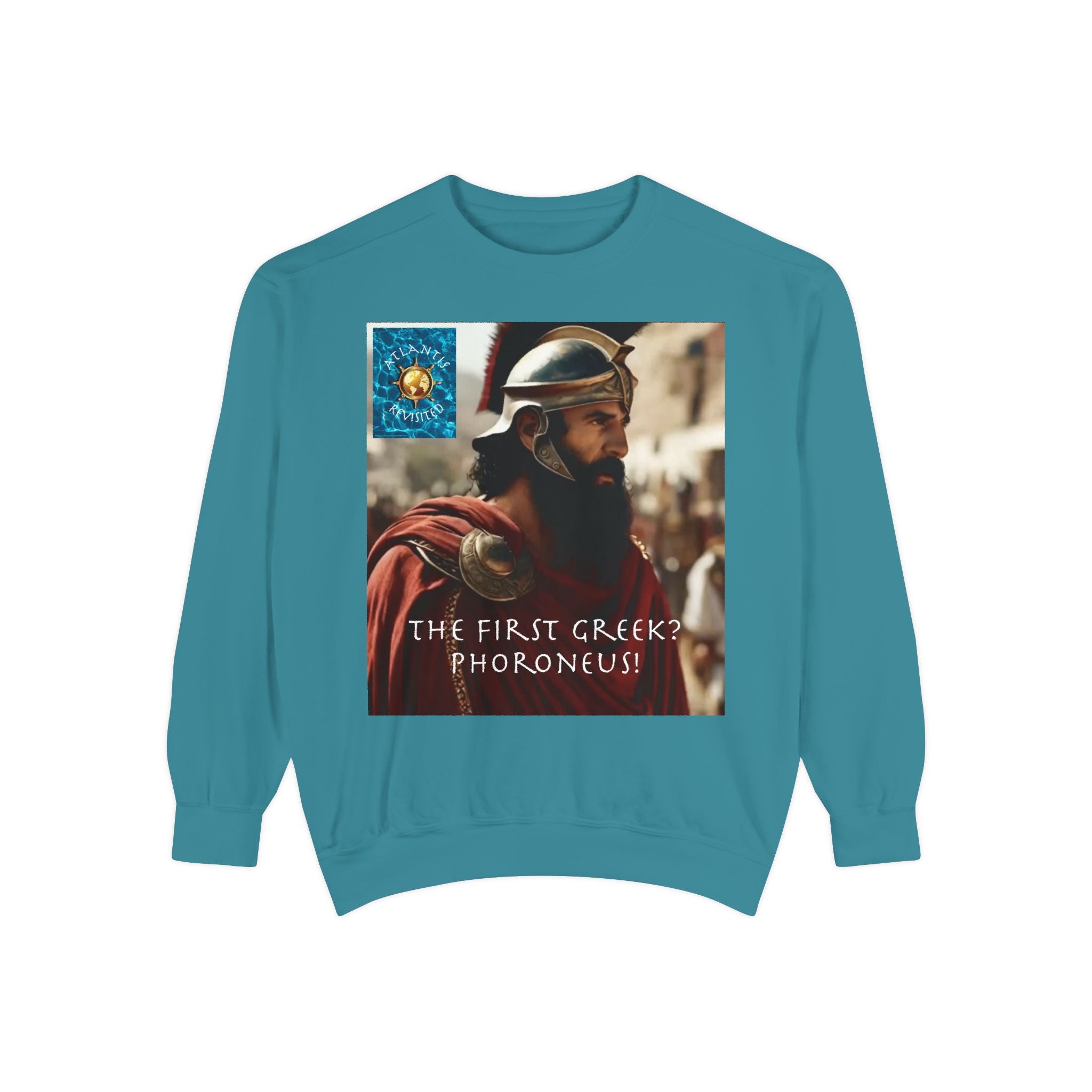 Unisex Garment-Dyed Sweatshirt -- Solon and Sonchis