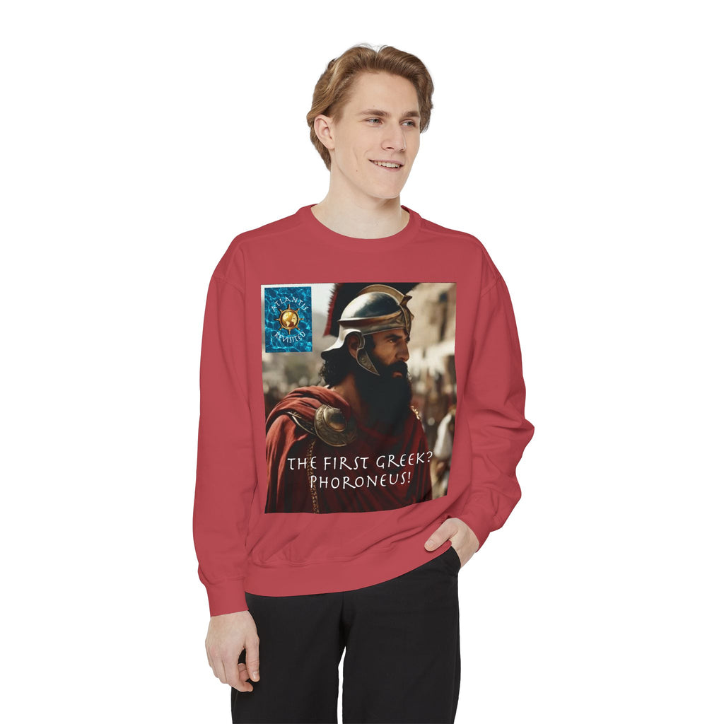 Unisex Garment-Dyed Sweatshirt -- Solon and Sonchis