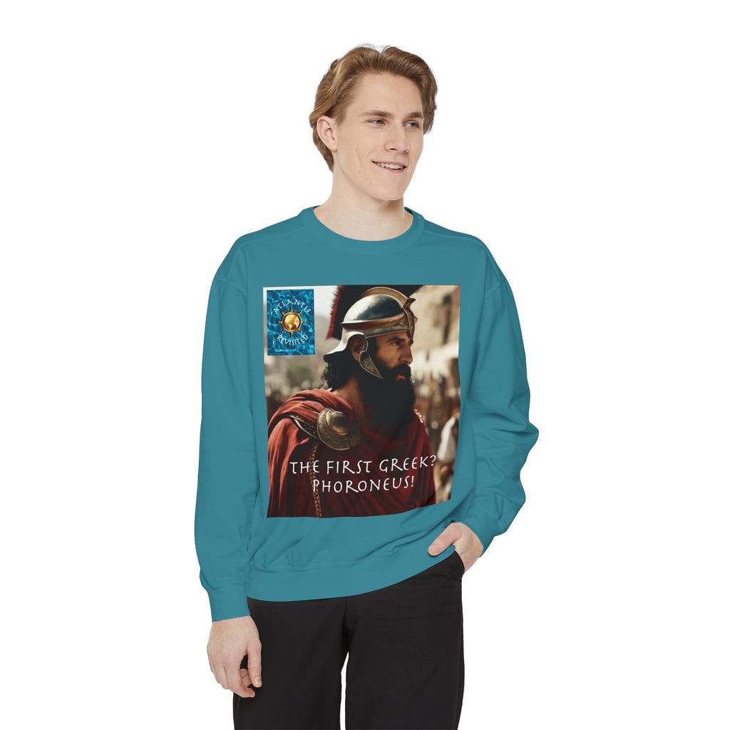 Unisex Garment-Dyed Sweatshirt -- Solon and Sonchis