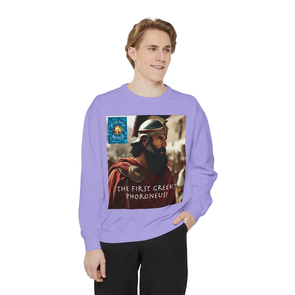 Unisex Garment-Dyed Sweatshirt -- Solon and Sonchis