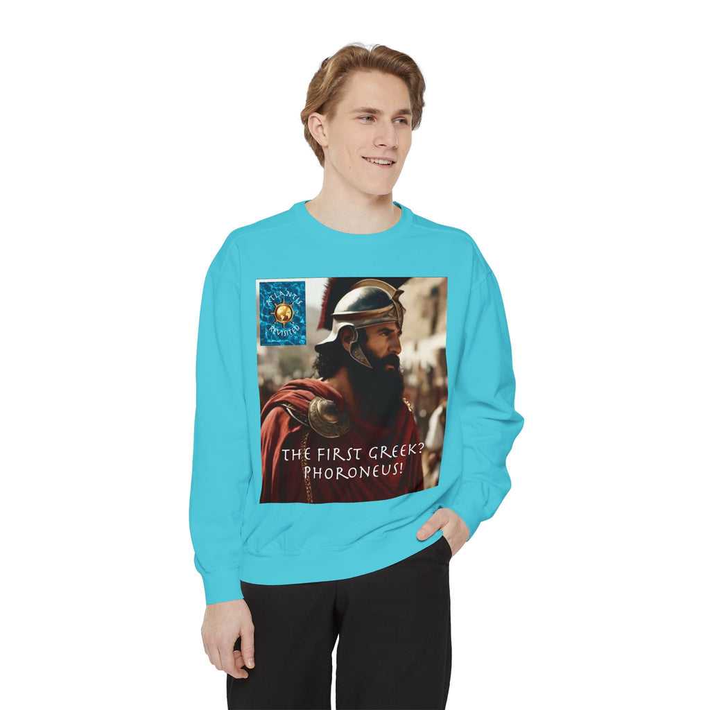 Unisex Garment-Dyed Sweatshirt -- Solon and Sonchis