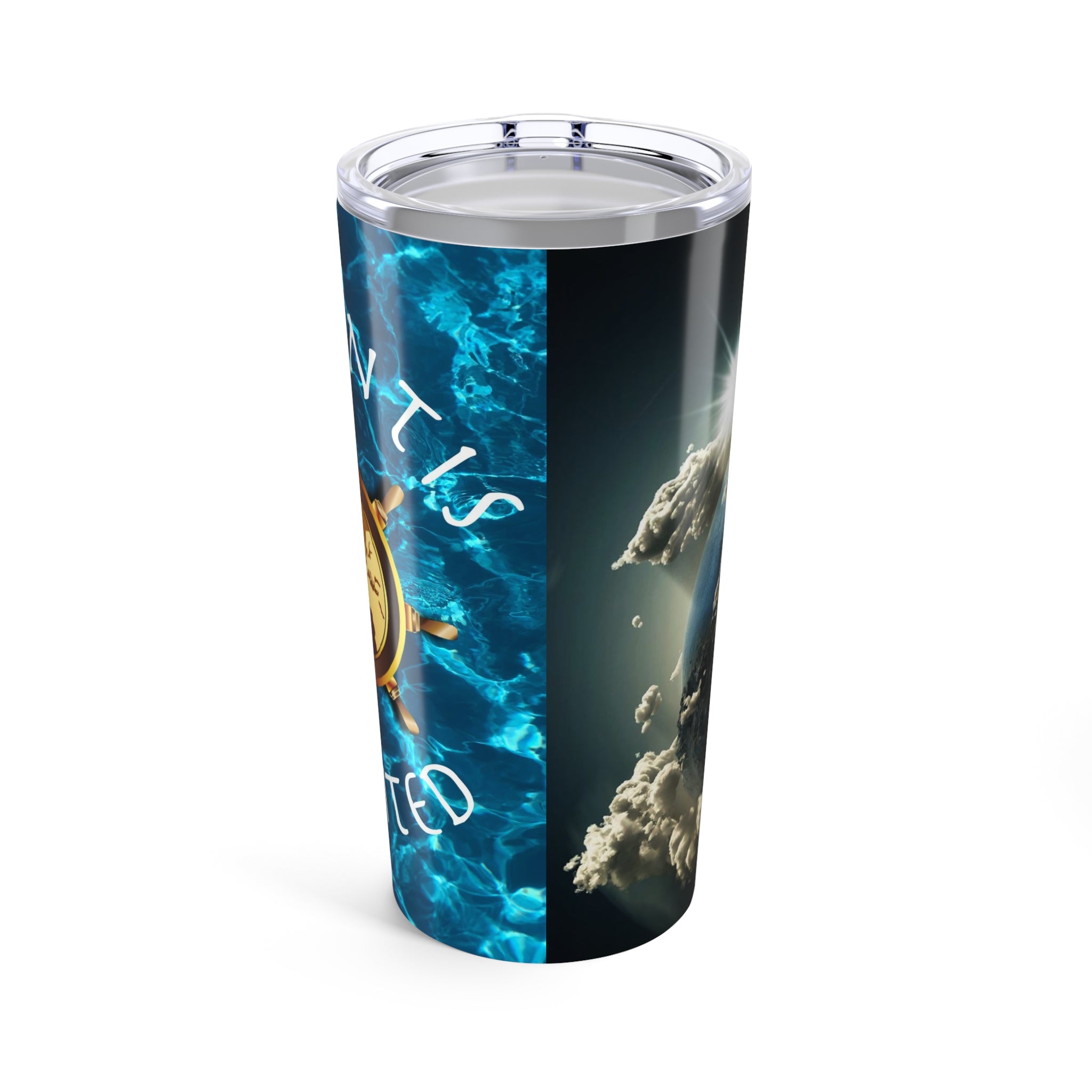 Stainless Steel Tumbler 20oz with Sublimation Print