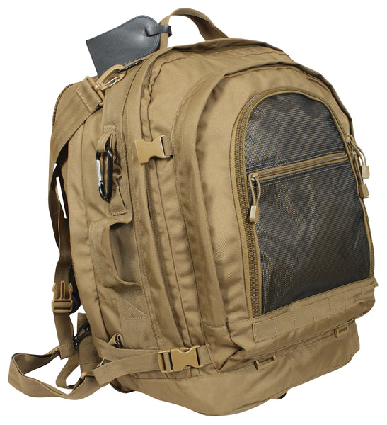 Rothco Move Out Tactical/Travel Backpack (Coyote Brown)