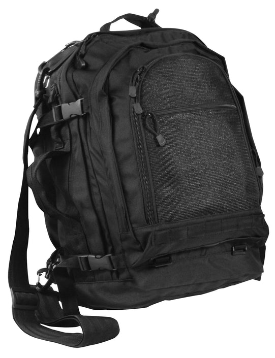 Rothco Move Out Tactical/Travel Backpack (Black)