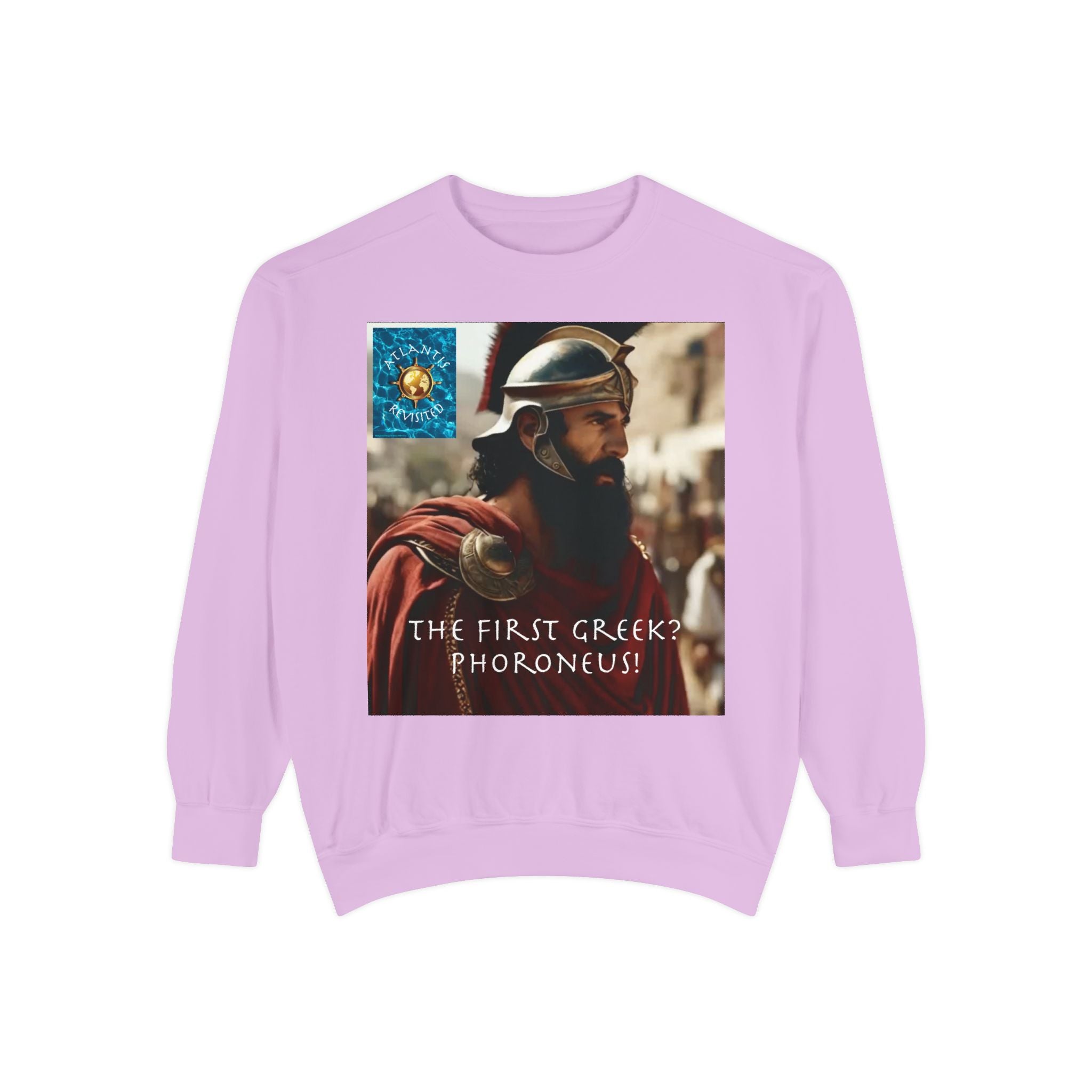 Unisex Garment-Dyed Sweatshirt -- Solon and Sonchis