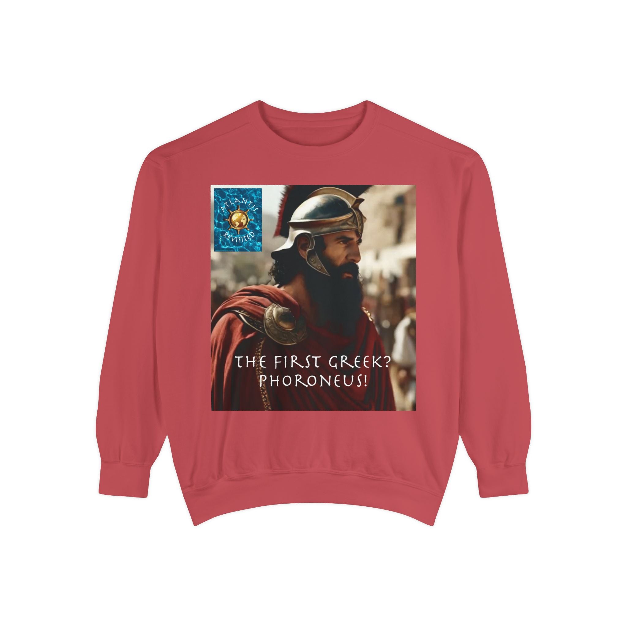 Unisex Garment-Dyed Sweatshirt -- Solon and Sonchis