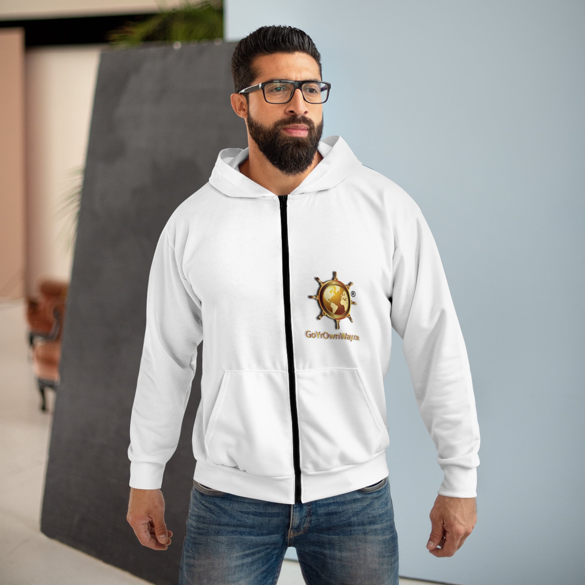 Unisex Zip Hoodie (AOP)