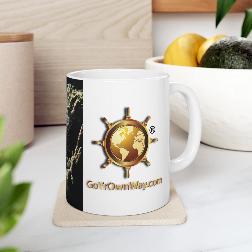 Ceramic Coffee Mug 11oz with Sublimation Print