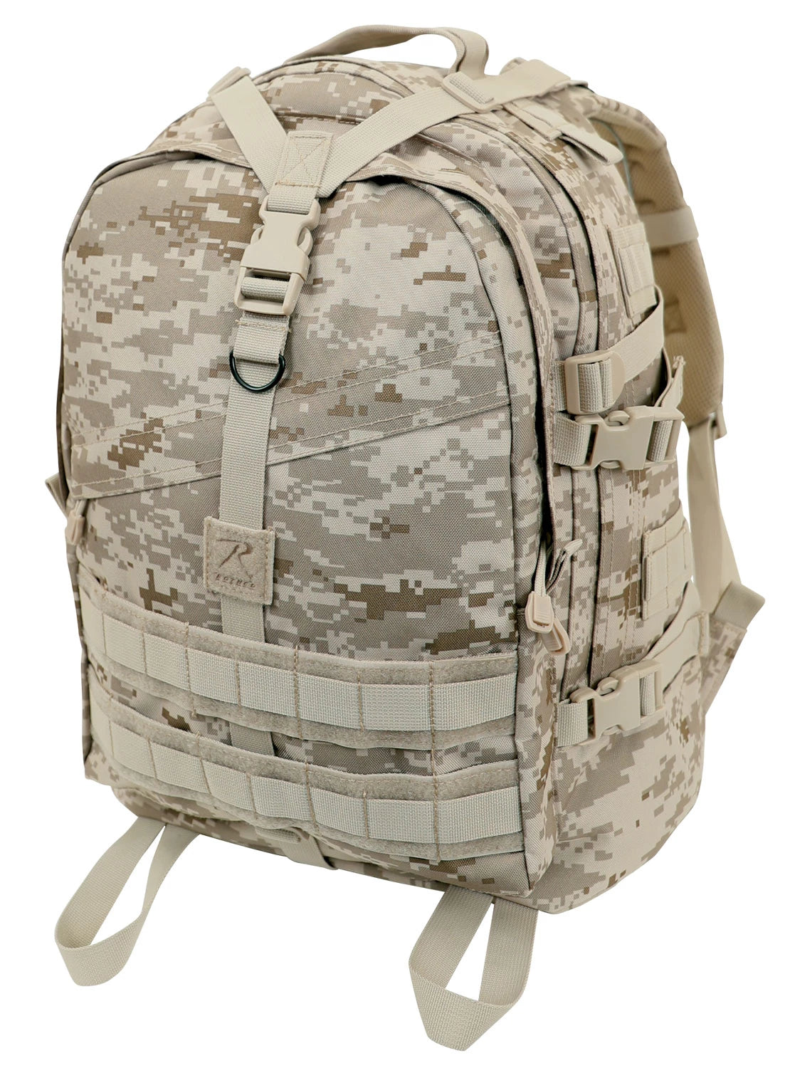 Large Camo Transport Backpack, Desert Digital