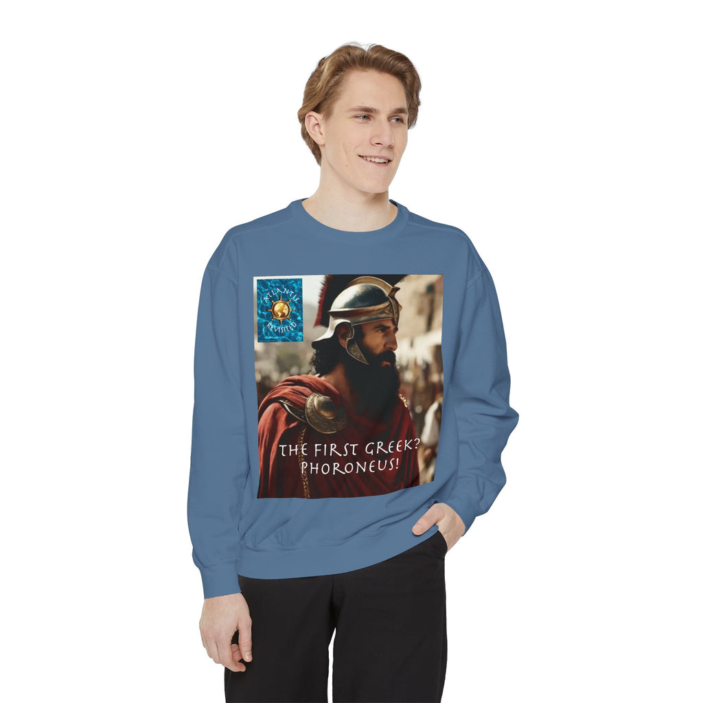 Unisex Garment-Dyed Sweatshirt -- Solon and Sonchis