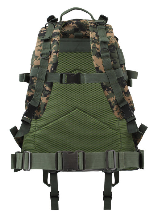 Rothco Large Camo Transport Backpack (Woodland Digital)