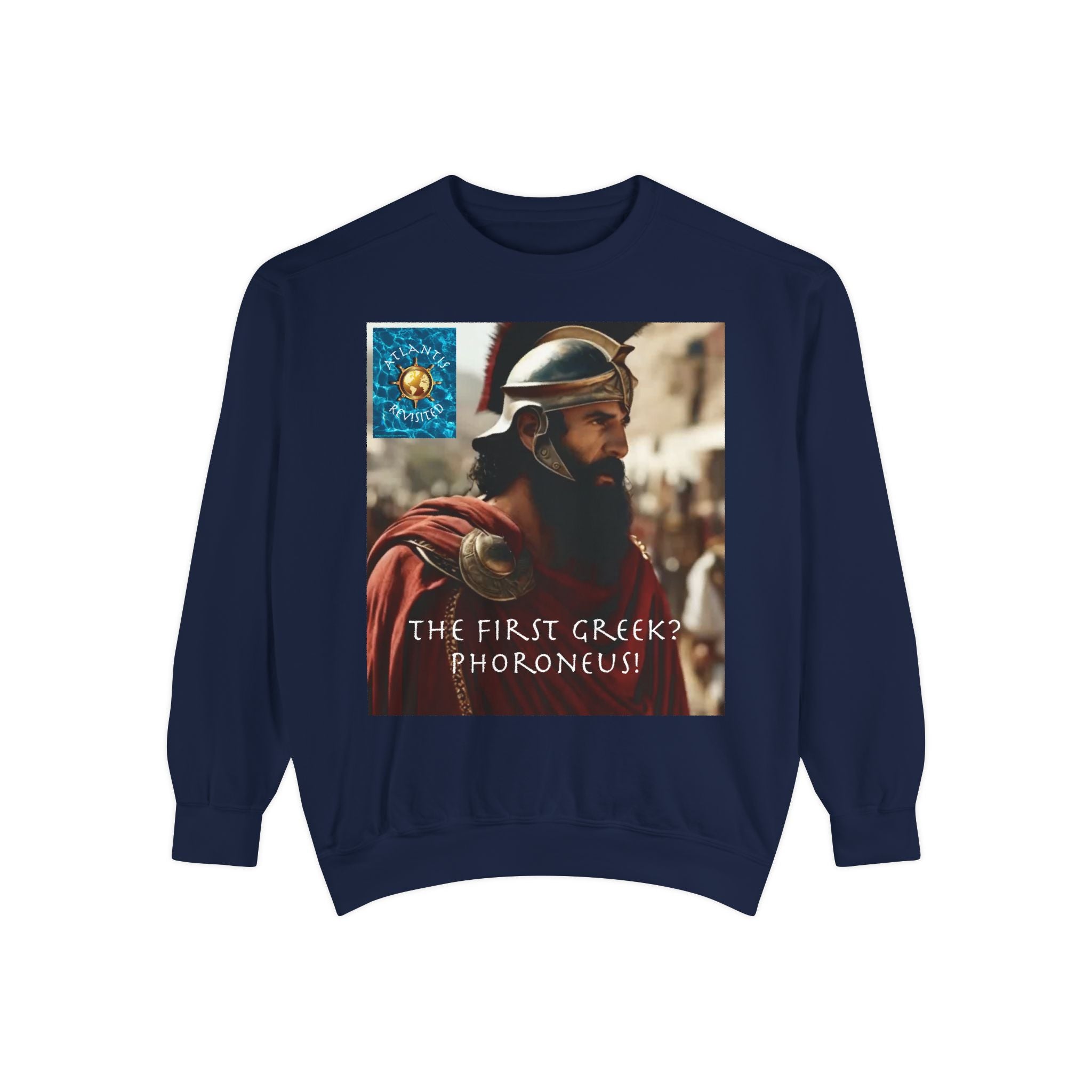 Unisex Garment-Dyed Sweatshirt -- Solon and Sonchis