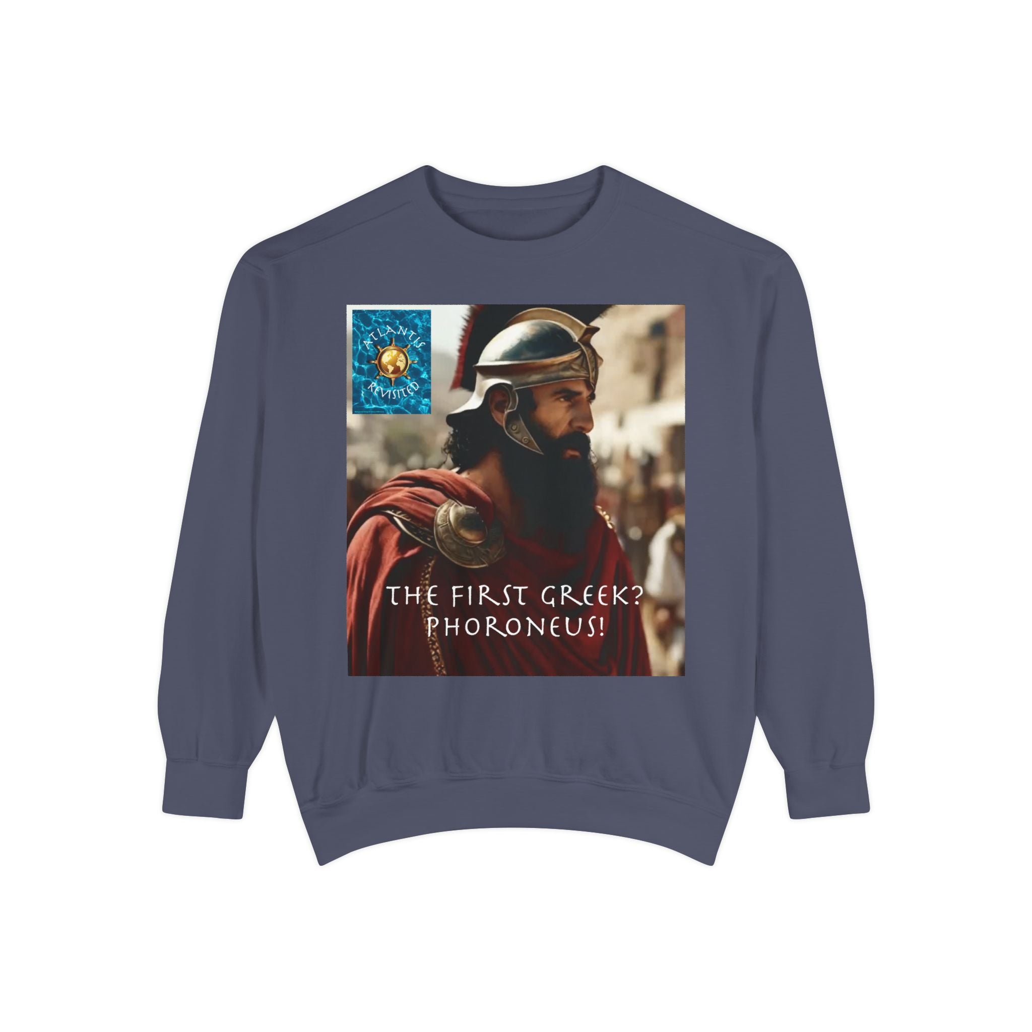 Unisex Garment-Dyed Sweatshirt -- Solon and Sonchis