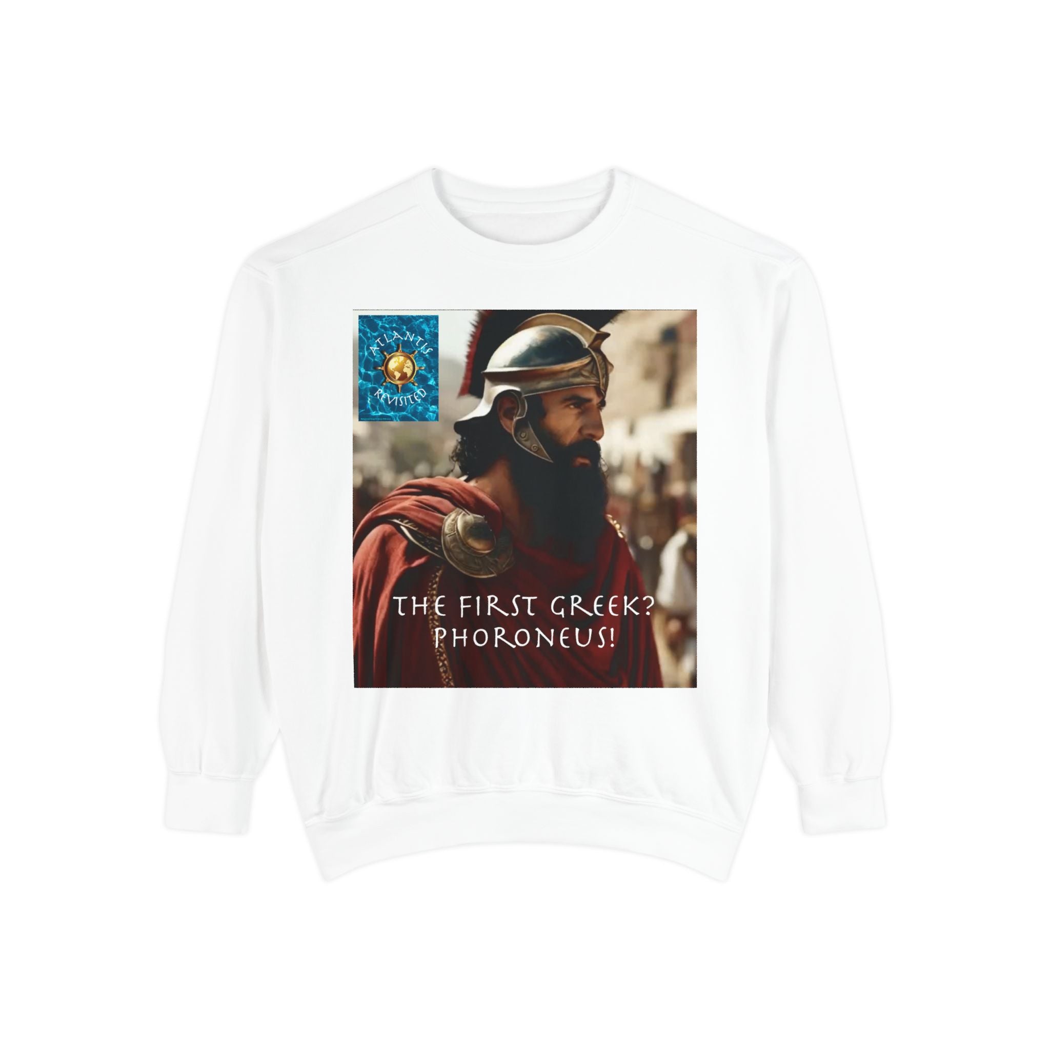 Unisex Garment-Dyed Sweatshirt -- Solon and Sonchis