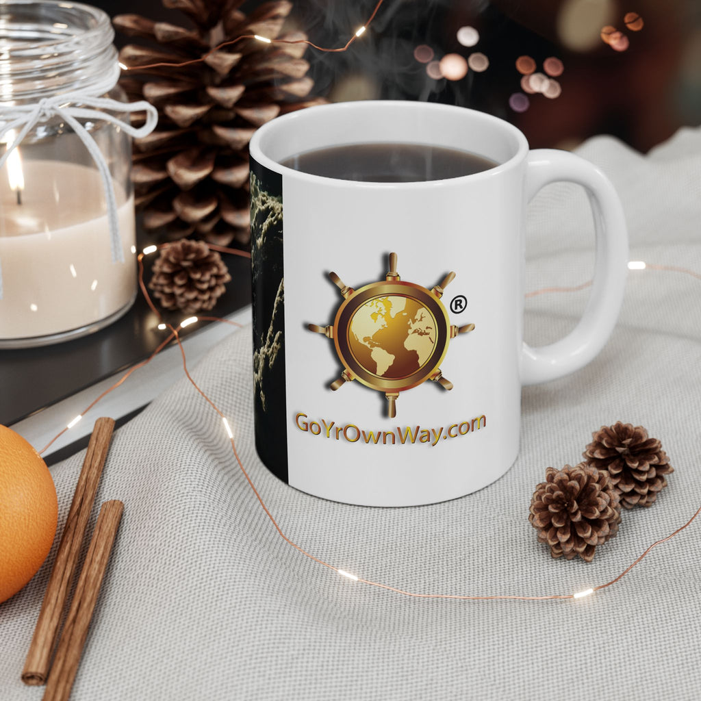 Ceramic Coffee Mug 11oz with Sublimation Print