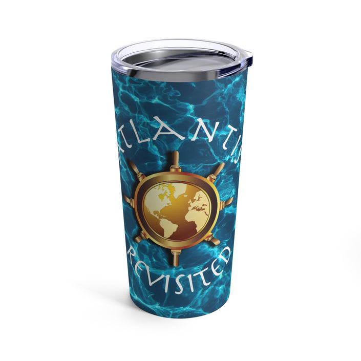 Stainless Steel Tumbler 20oz with Sublimation Print (side 1)