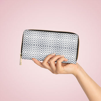 White & Black Radiant Style Purse