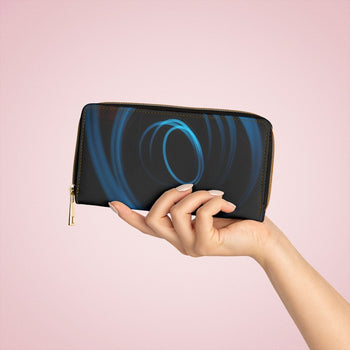 Black & Blue Swirl Style Purse