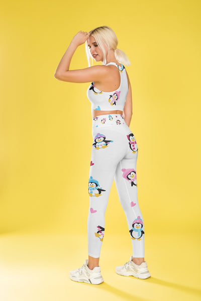 Cute Penguin Fitness Set