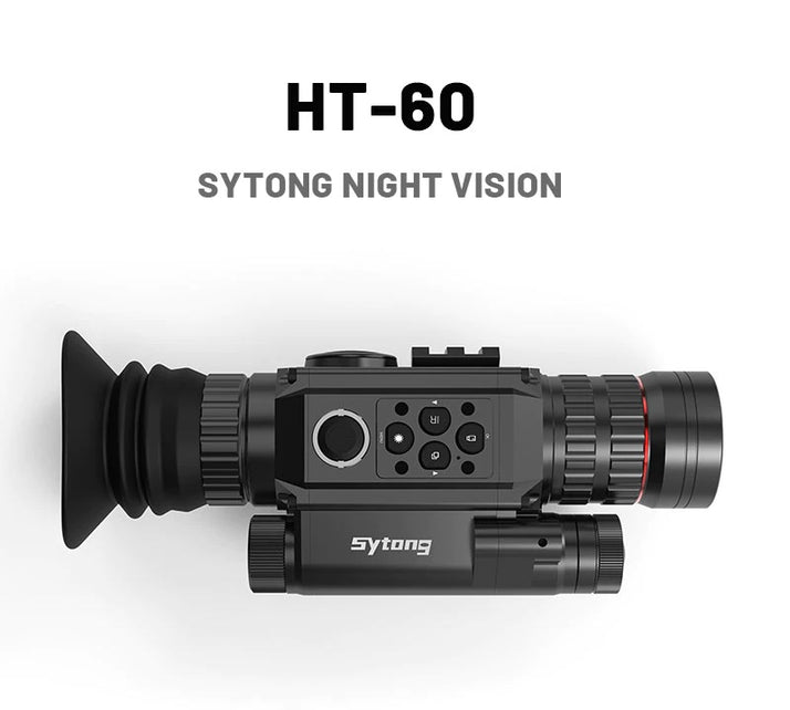Sytong HT-60 Digital Day/Night Vision Monocular, branded image showing top view