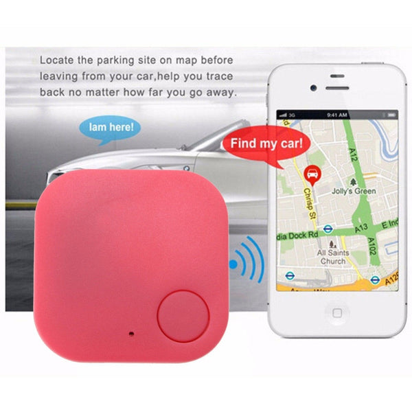 Anti-Lost Theft Device Alarm Bluetooth Remote GPS, showing GPS tracking function