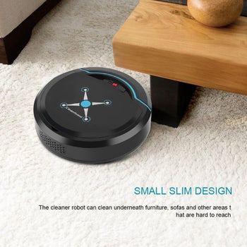 Intelligent Automatic Sweeping Robot Vacuum (white variant)