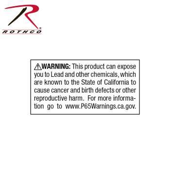 California Proposition 65 warning.