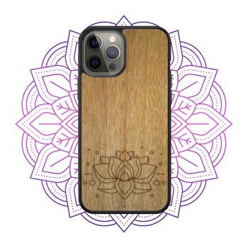 Organic Mobile Phone Case - Lotus Flower