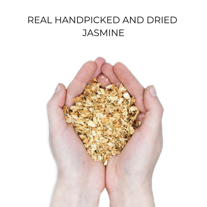 A handful of dried jasmine
