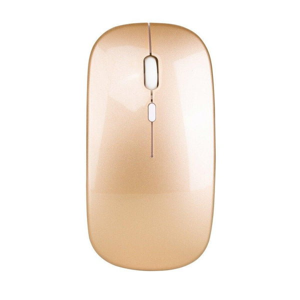 USB Optical Wireless Computer Mouse 2.4GHz (gold)