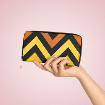 Black & Yellow Geometric Style Purse