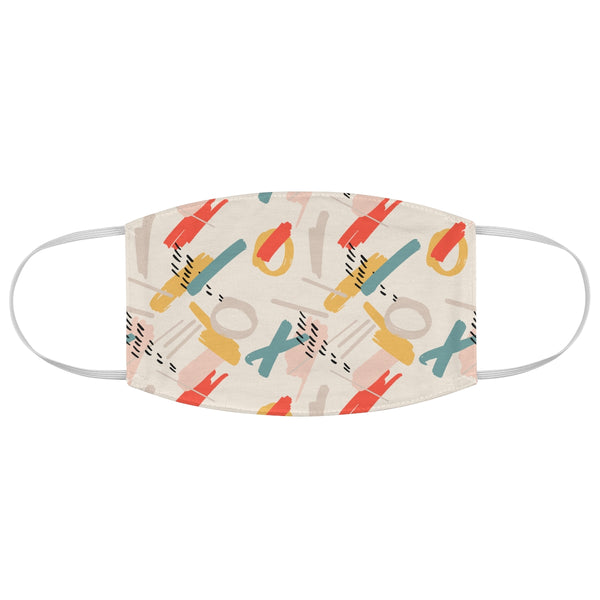 Memphis Pattern Abstract Face Mask