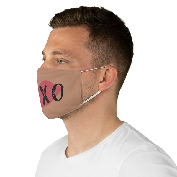Xoxo Beige Mask, as worn by a man