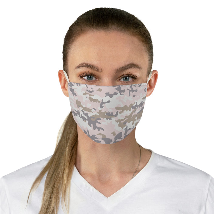 Pastel Camo Face Mask