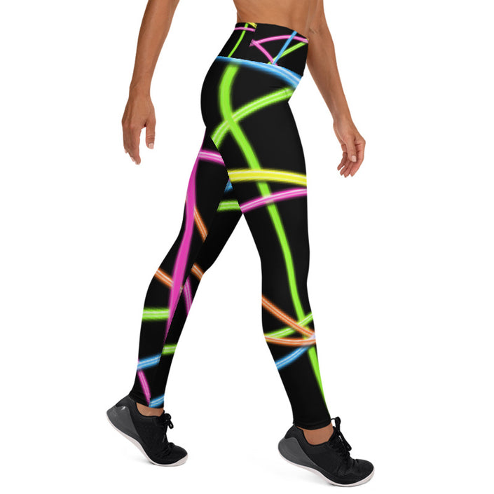 Leggings, Neon Fitness Set