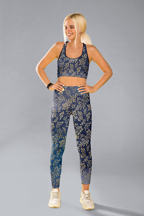 Mermaid Boho Fitness Set