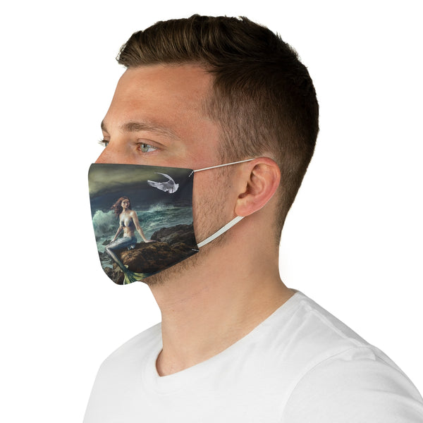 Mermaid Face Mask, as worn by a man