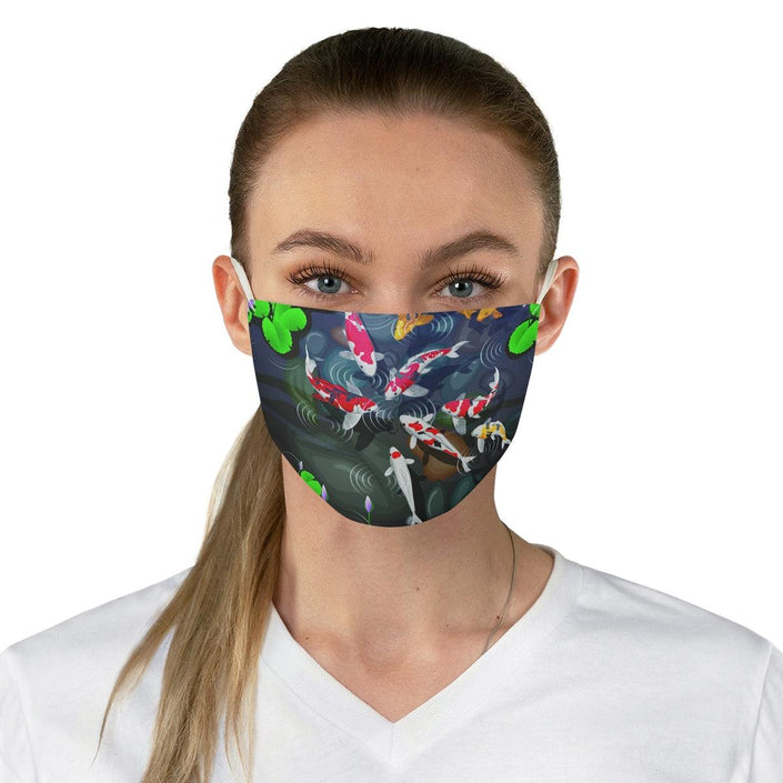 Raw Nature Koi Fish Face Mask