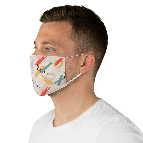 Memphis Pattern Abstract Face Mask