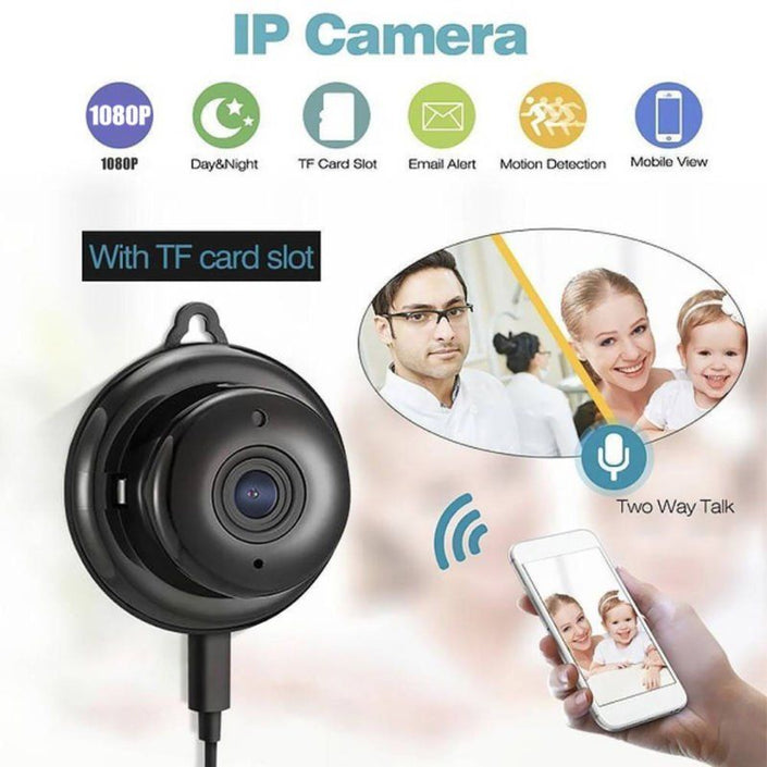 Mini WiFi Hidden Wireless IP Home Security Camera, showcasing features and applications