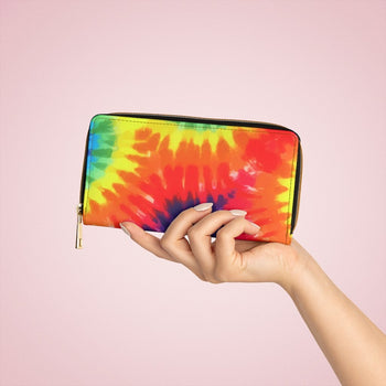 Multicolor Tie Dye Style Purse