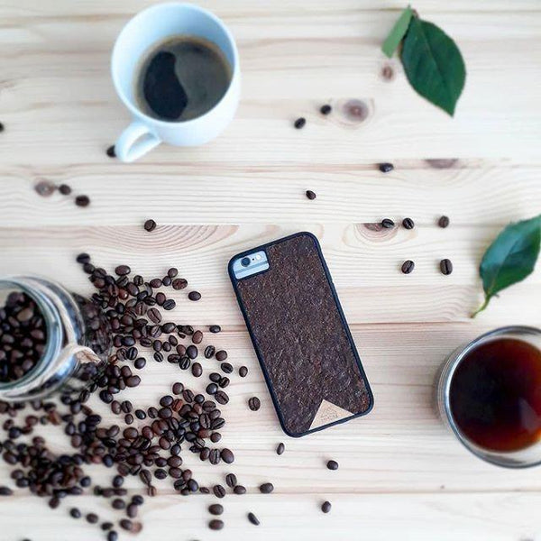 Organic Mobile Phone Case - Coffee