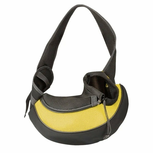Puppy or Kitten Travel Shoulder Bag (yellow)